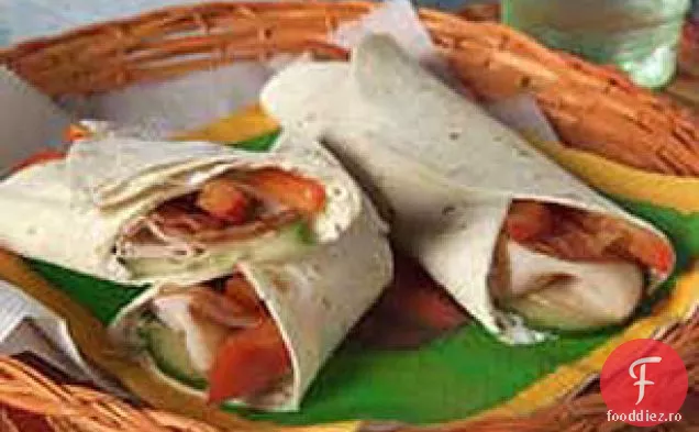 Turcia Fajita Wraps