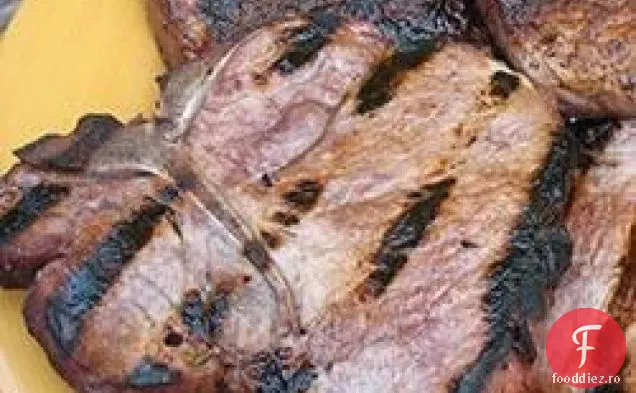 Vin Infuzat Cotlet De Porc La Gratar