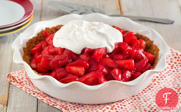 Plăcintă Proaspătă De Căpșuni