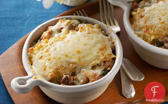 Lasagna se coace pentru doi