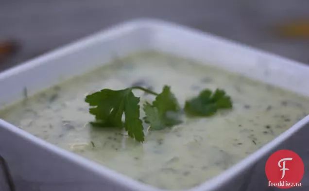 Sopa de Calabacitas (supă de dovlecei)