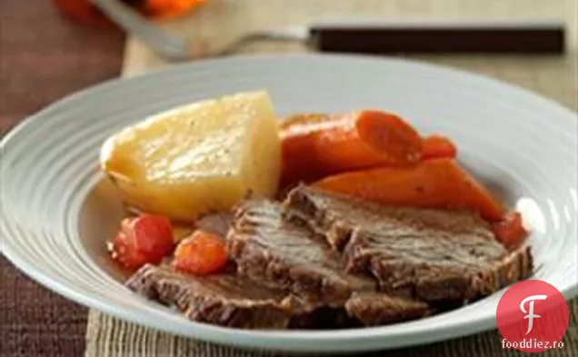 Fiert coada friptură și legume