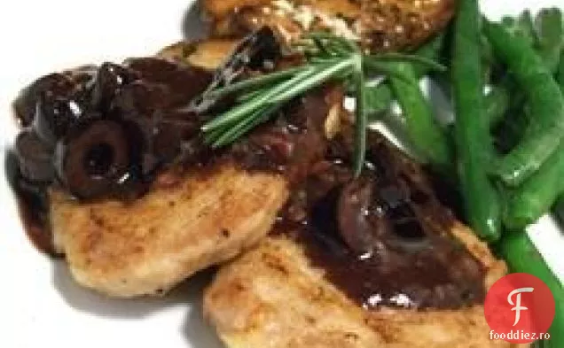 Muschiulet de porc Kalamata cu rozmarin