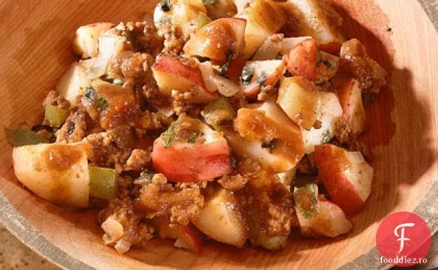 Picadillo Con Carne de Res (cartofi și carne de vită)