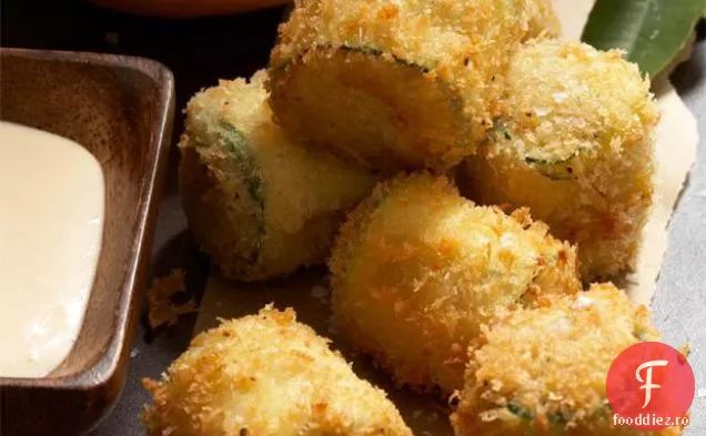 Zucchini Crab Fritters Cu Grapefruit Aioli
