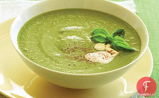 Supă Cremoasă De Dovlecei De Busuioc