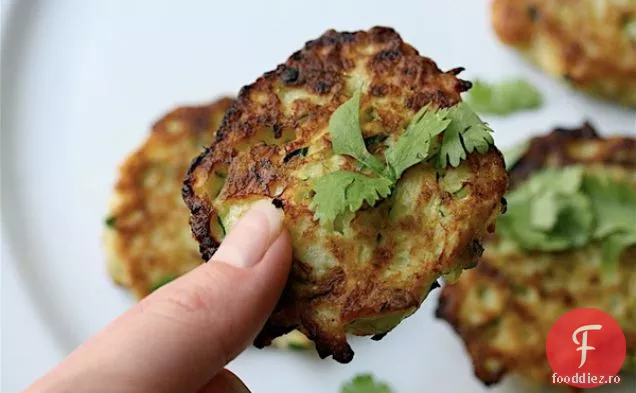 Prăjituri cu dovlecei-scallion