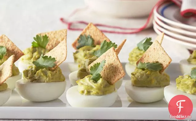 Guacamole Cremoase-Ouă Umplute