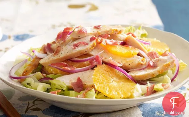 Salată De Pui Glazurată Cu Miere