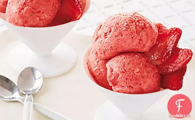 Sorbet De Banane-Căpșuni-Tei