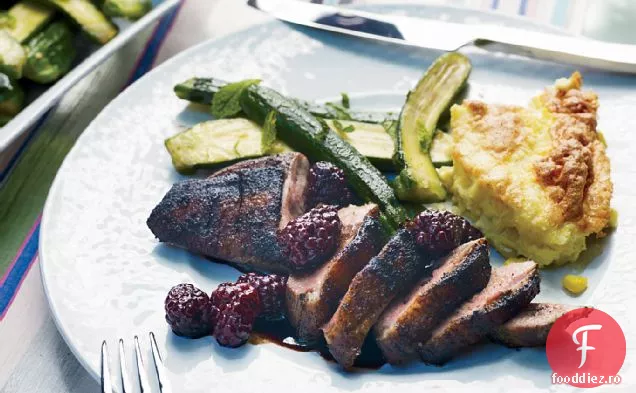 Baby Zucchini saut cu menta