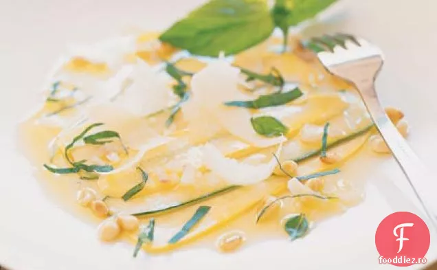 Carpaccio de dovlecei al bucătarului Paul Bertolli