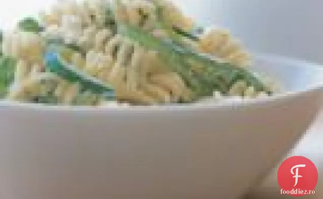 Fusilli Cu Dovlecei Și Brânză De Capră