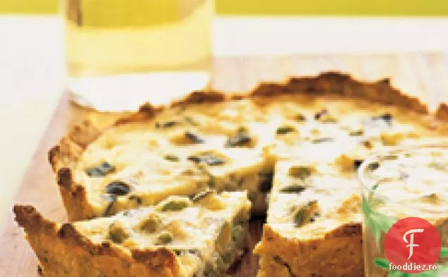Quiche De Dovlecei Și Edamame