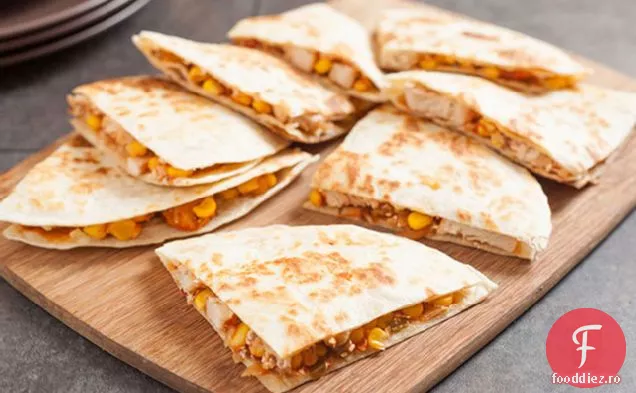 Quesadillas Cremos De Pui Și Porumb