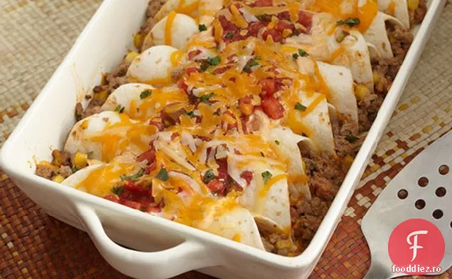 Cheddar Chipotle-Enchiladas De Vită