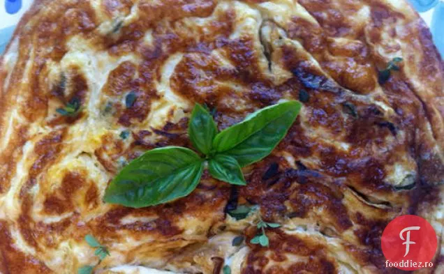 Frittata De Dovlecei Cu Brânză