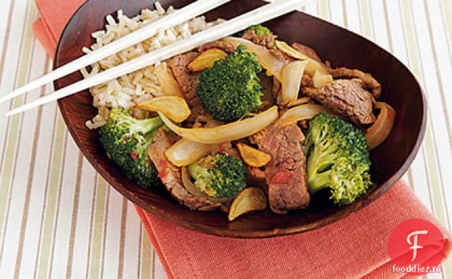 Carne de vită și Broccoli