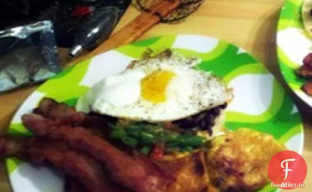 Fasole Neagră Huevos Rancheros