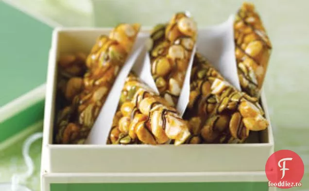 Arahide crocante și semințe de dovleac fragile