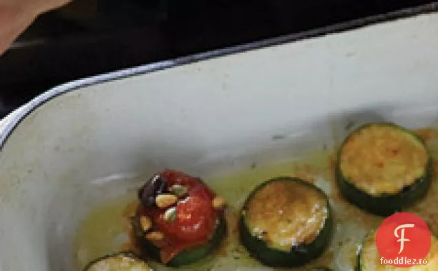 Rondele De Dovlecei Cu Roșii Prăjite