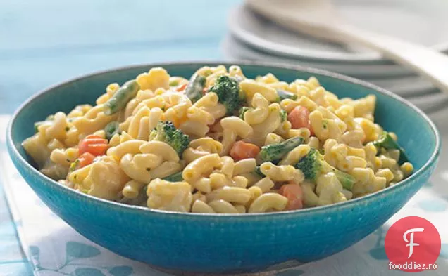 All-in-One Veggie Mac și brânză