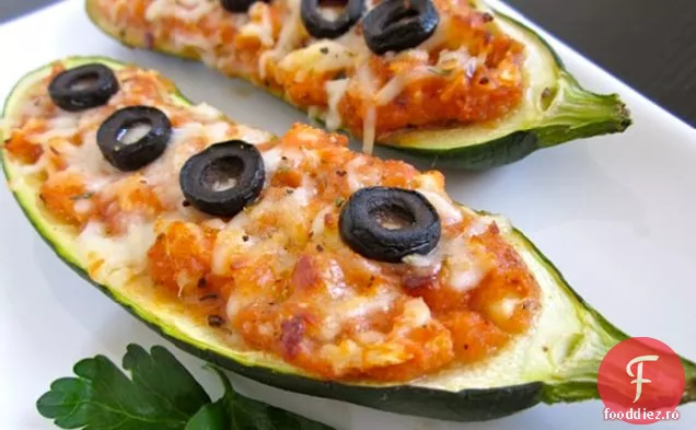 Bărci De Pizza Cu Dovlecei