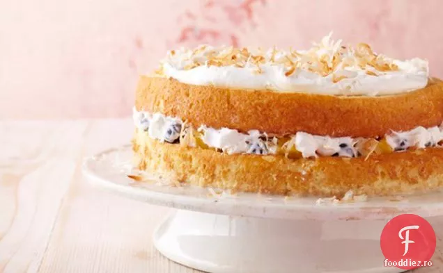 Tort Stratificat De Nucă De Cocos Tres Leches