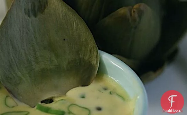 Anghinare cu maioneză Caper-scallion