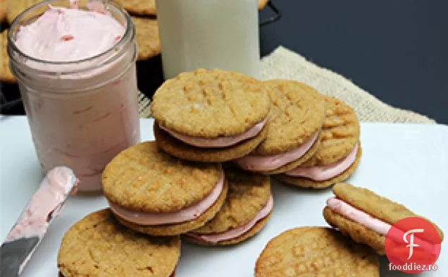 Cookie-Uri Sandwich Cu Unt De Arahide Și Jeleu