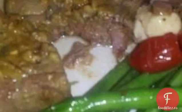 Dijon și Avocado frecat friptură de vită