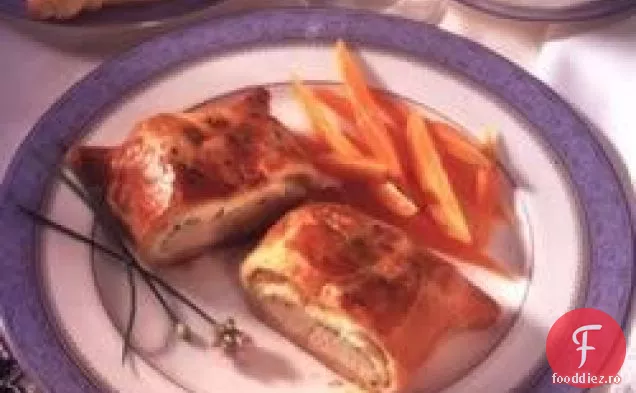 Pui de pui în patiserie