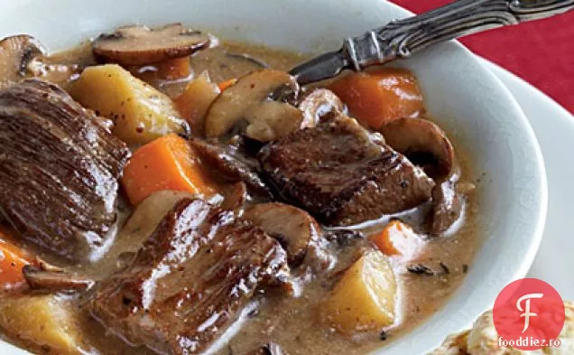 Tocană belgiană de vită și bere