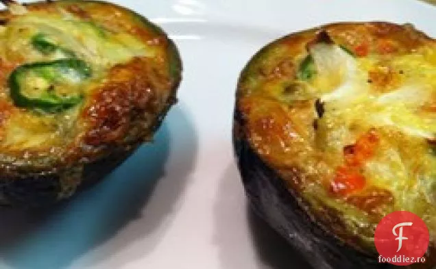 Avocado Ouă Coapte