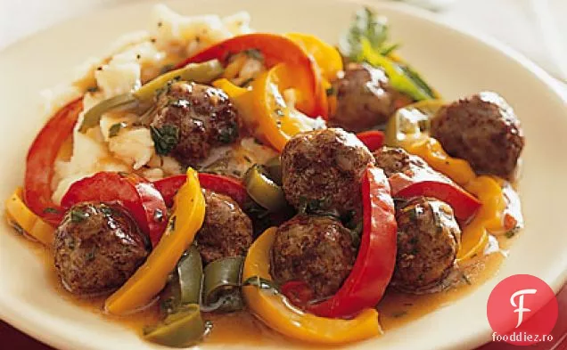 Meatballs și ardei