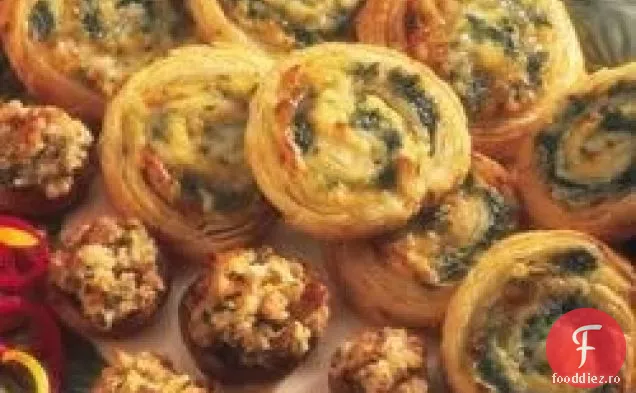 Spanac-Brânză Swirls