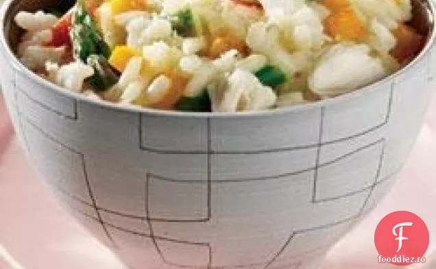 Risotto de Crab și sparanghel