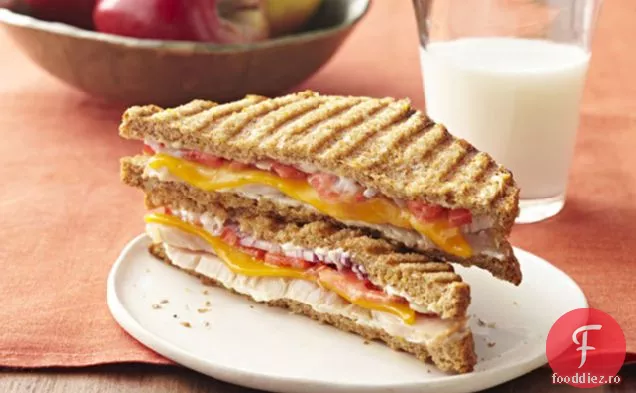 Turcia-Cheddar Panini