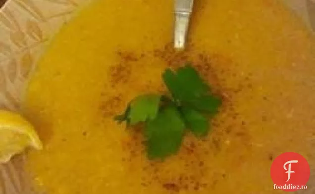 Supă De Linte Roșie În Stil Libanez