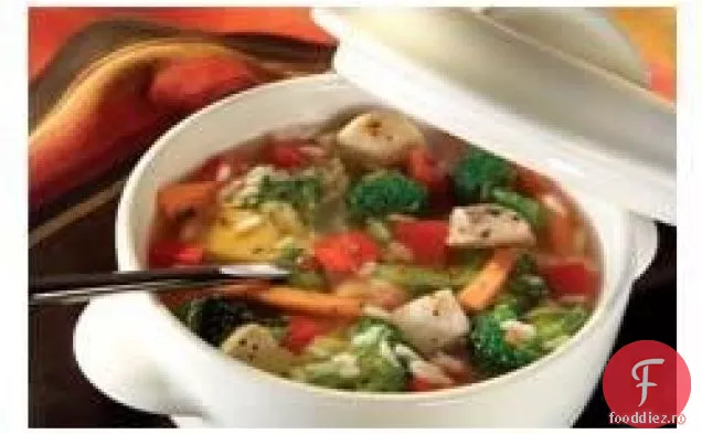 Supă De Legume Cu Pui Gros