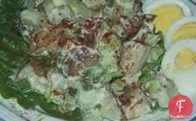 Salata de cartofi anason a bunicii mele