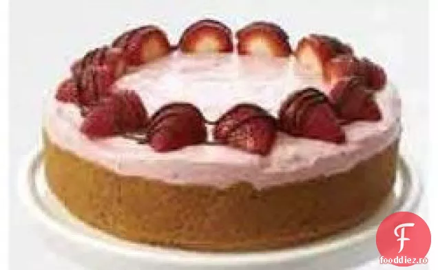 Tort Cu Cremă De Căpșuni