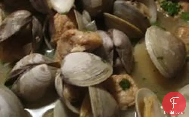 Carne de porc portugheză și scoici