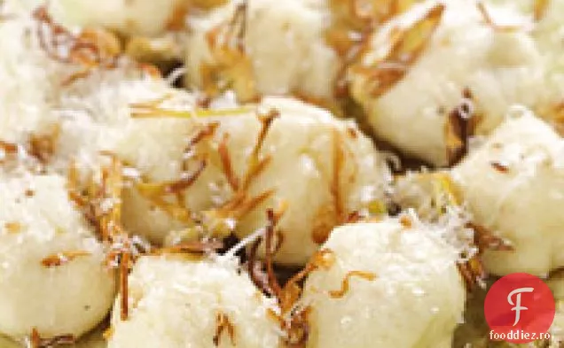 Gnocchi Ricotta Cu Anghinare Crocantă