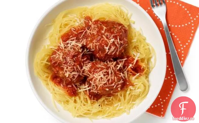 Spaghete Squash și chiftele