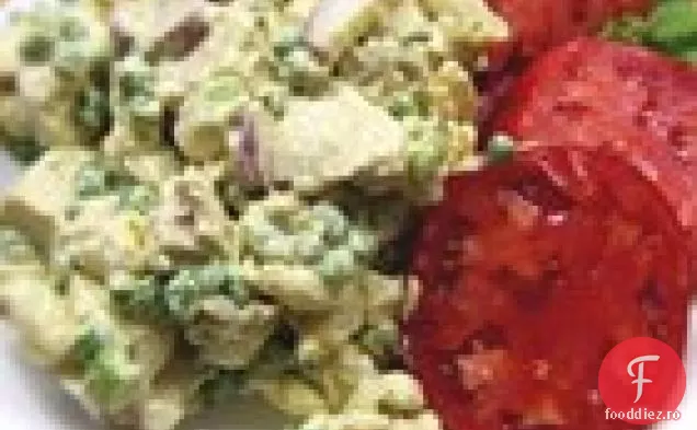 Salată De Paste De Pui Curry