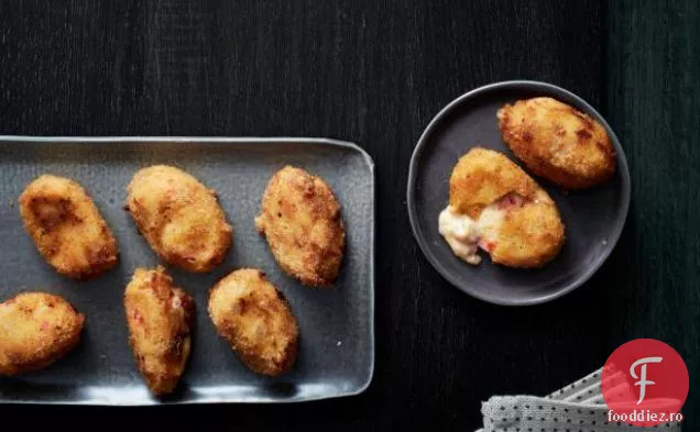 Manchego și șuncă Croquetas