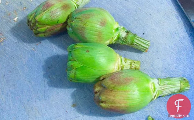 Gatiti cartea: anghinare pentru copii, stil Sicilian