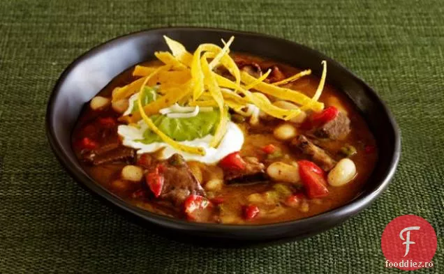 Aaron McCargo, Jr. friptură Fajita Chili