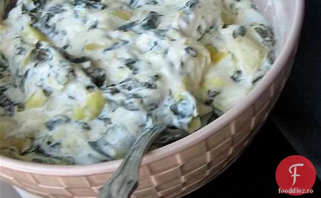 Sănătos și delicios: baie de spanac și anghinare